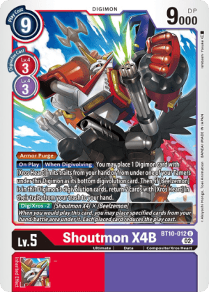 Shoutmon X4B (Foil)