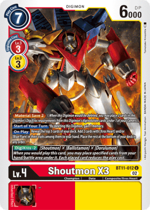 Shoutmon X3 (Foil)
