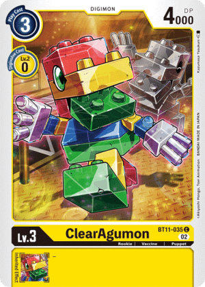 ClearAgumon (Foil)