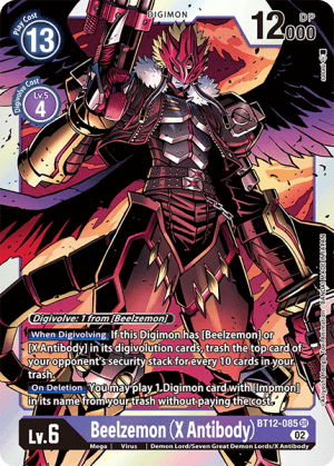 Beelzemon (X Antibody) (Foil)