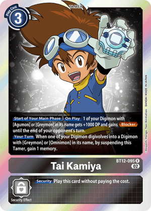 Tai Kamiya (Foil)