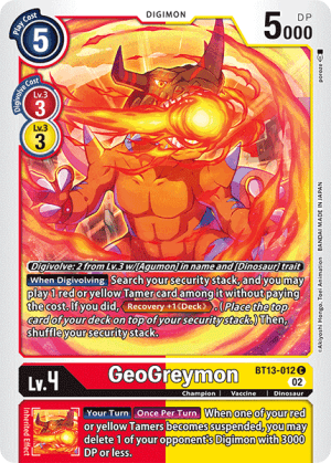 GeoGreymon (Foil)