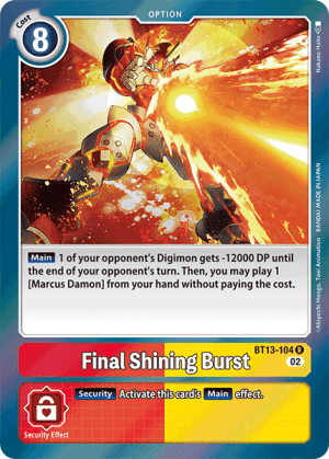 Final Shining Burst (Foil)