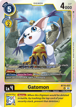 Gatomon (Foil)