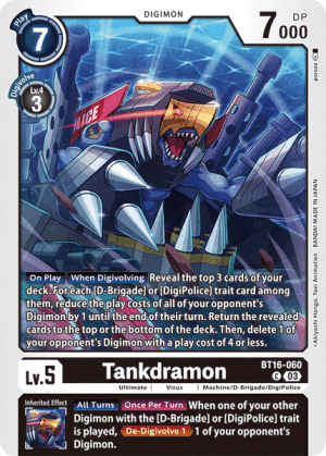 Tankdramon
