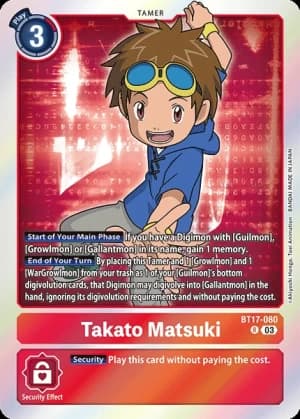 Takato Matsuki (Foil)