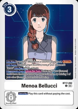 Menoa Bellucci (Foil)