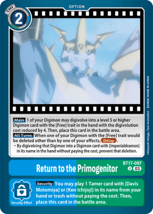 Return to the Primogenitor (Foil)