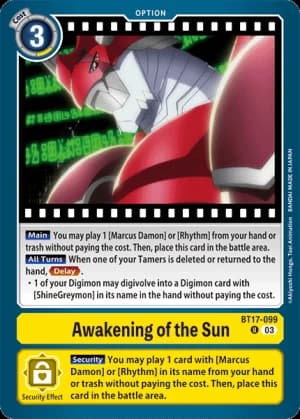Awakening of the Sun (Foil)