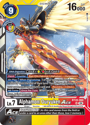 Alphamon: Ouryuken (Foil)