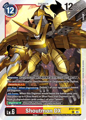 Shoutmon DX (Foil)