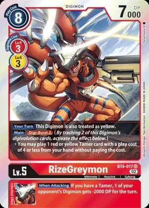 RizeGreymon (Foil)