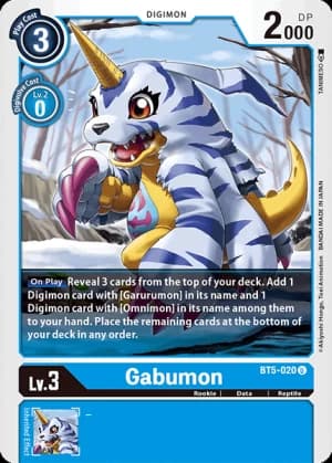 Gabumon (Foil)