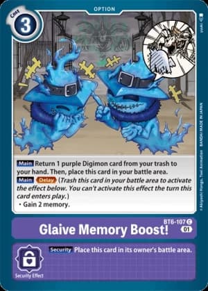 Glaive Memory Boost! (Foil)