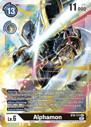 Alphamon (Foil)