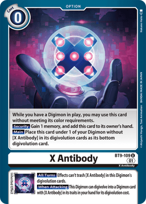X Antibody (Foil)