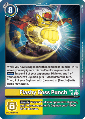 Flashy Boss Punch (Foil)