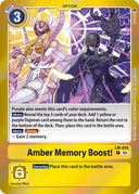 Amber Memory Boost! (Foil)