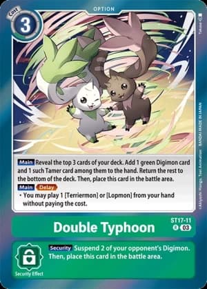 Double Typhoon (Foil)