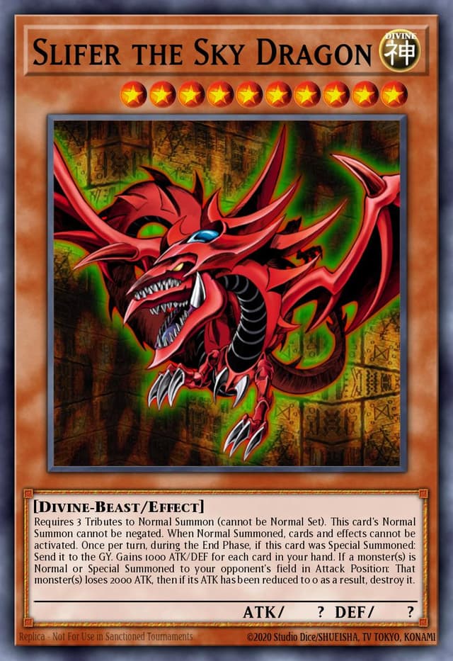 Slifer the Sky Dragon (1st Edition)