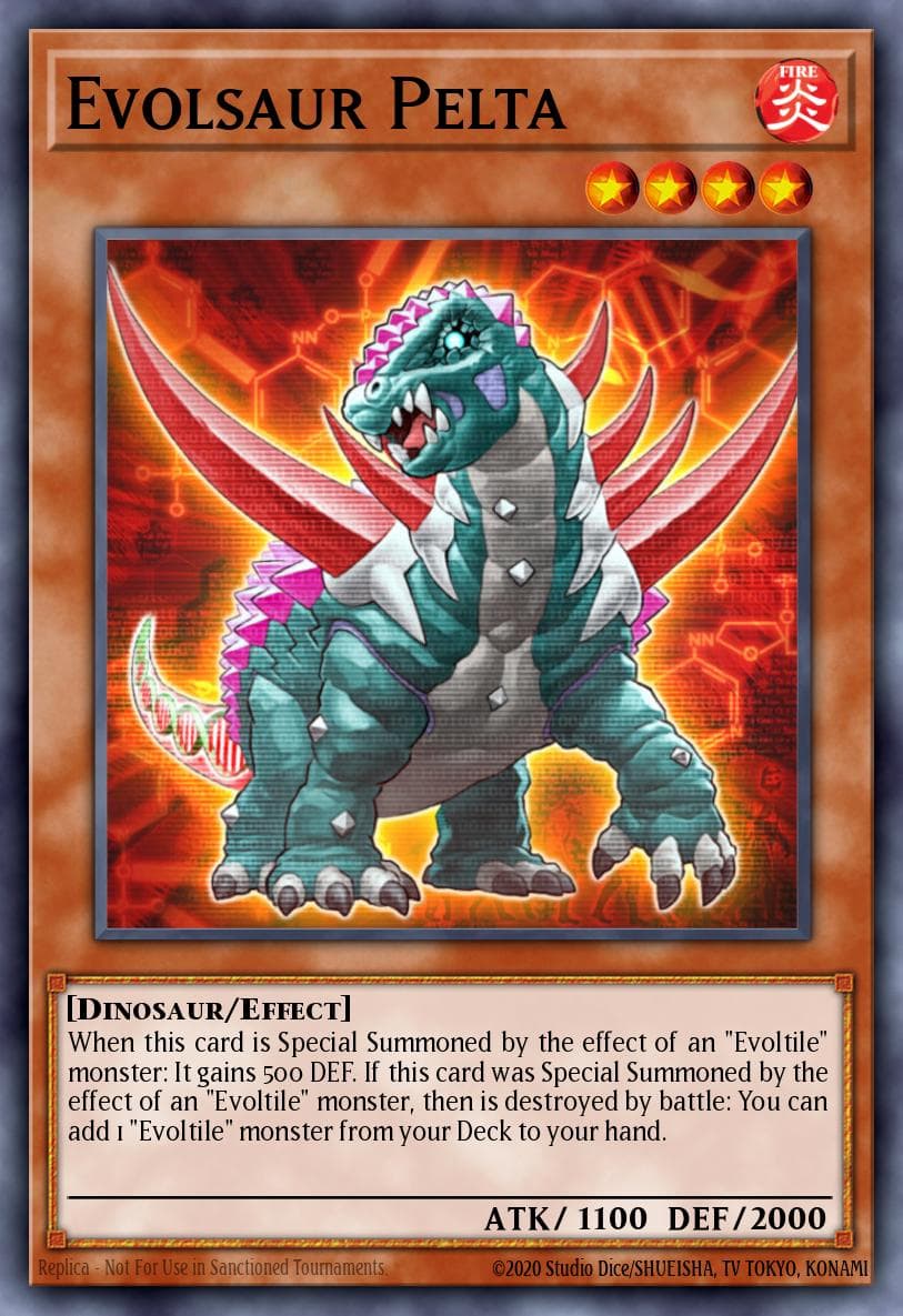 Evolsaur Pelta (1st Edition)