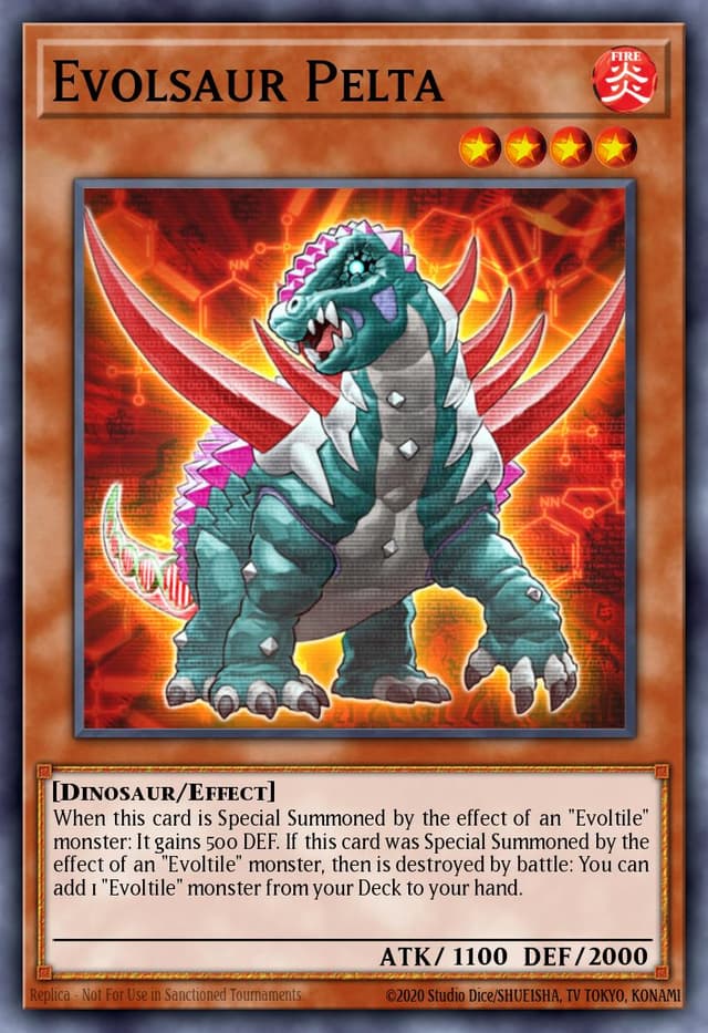 Evolsaur Pelta (1st Edition)