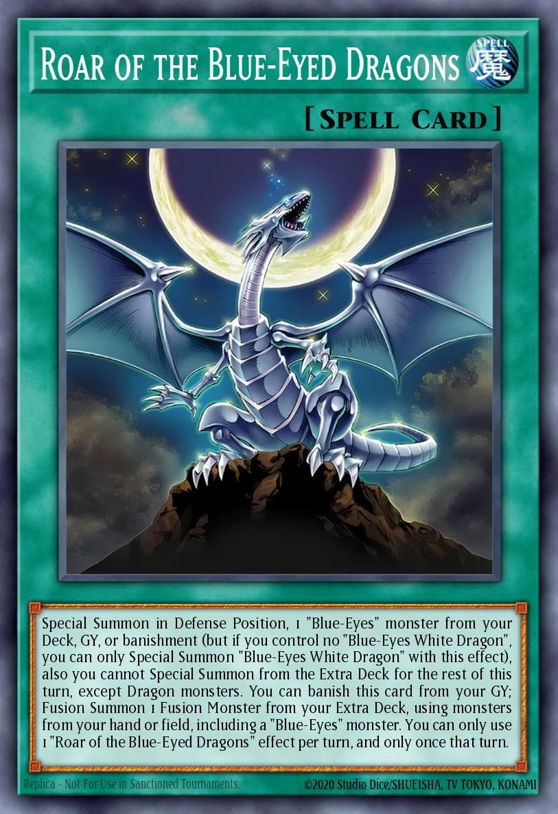 Roar of the Blue-Eyed Dragons (Unlimited)