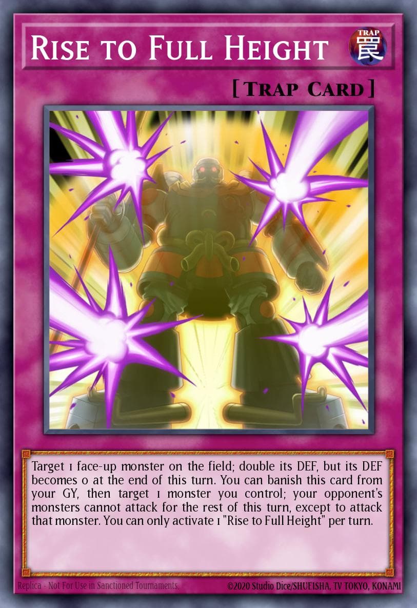 Rise to Full Height (Unlimited)