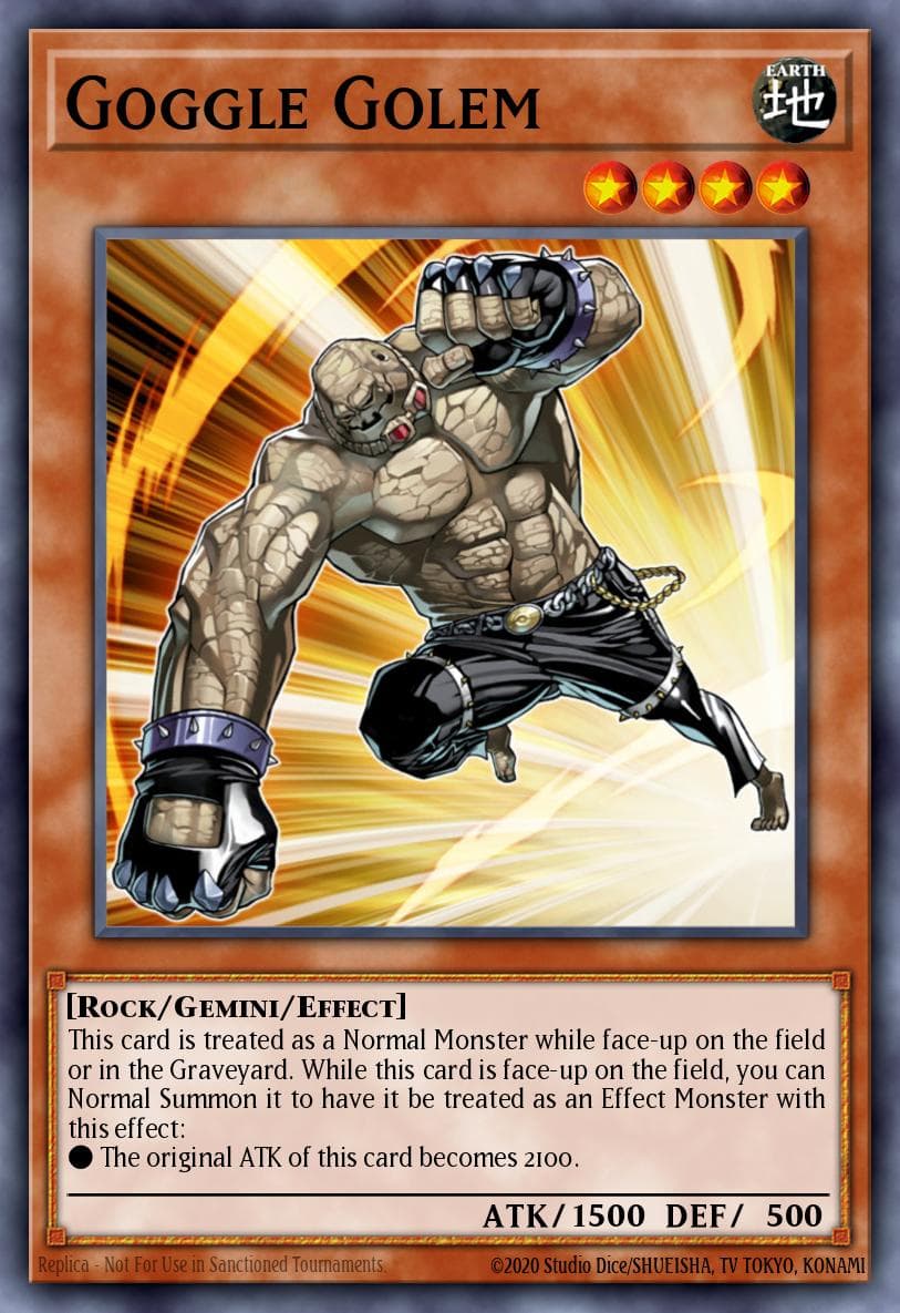 Goggle Golem (1st Edition)