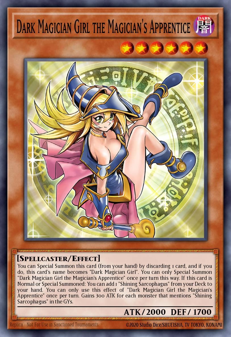 Dark Magician Girl the Magician's Apprentice (1st Edition)