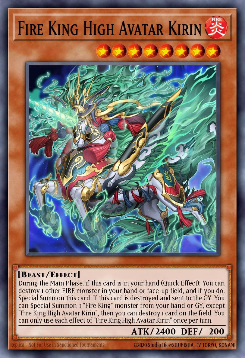 Fire King High Avatar Kirin (1st Edition)