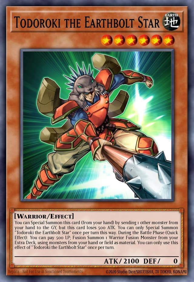 Todoroki the Earthbolt Star (1st Edition)