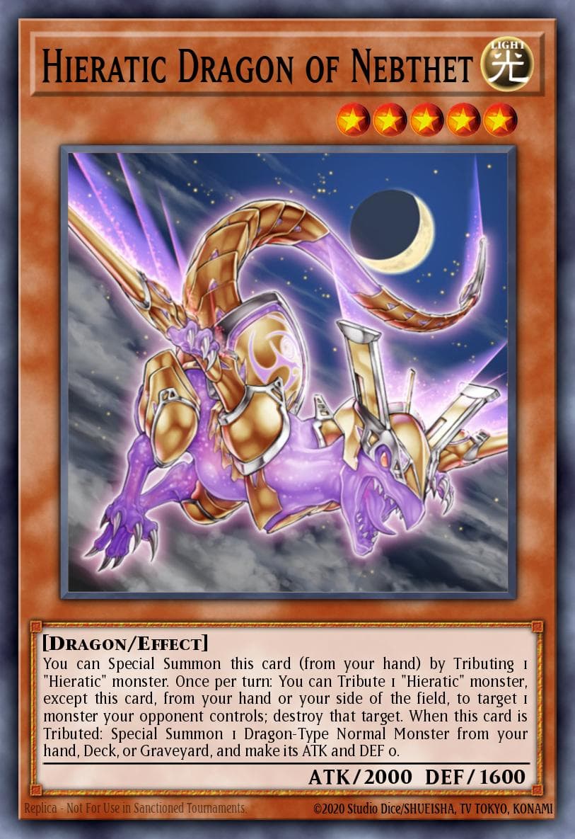 Hieratic Dragon of Nebthet (Unlimited)