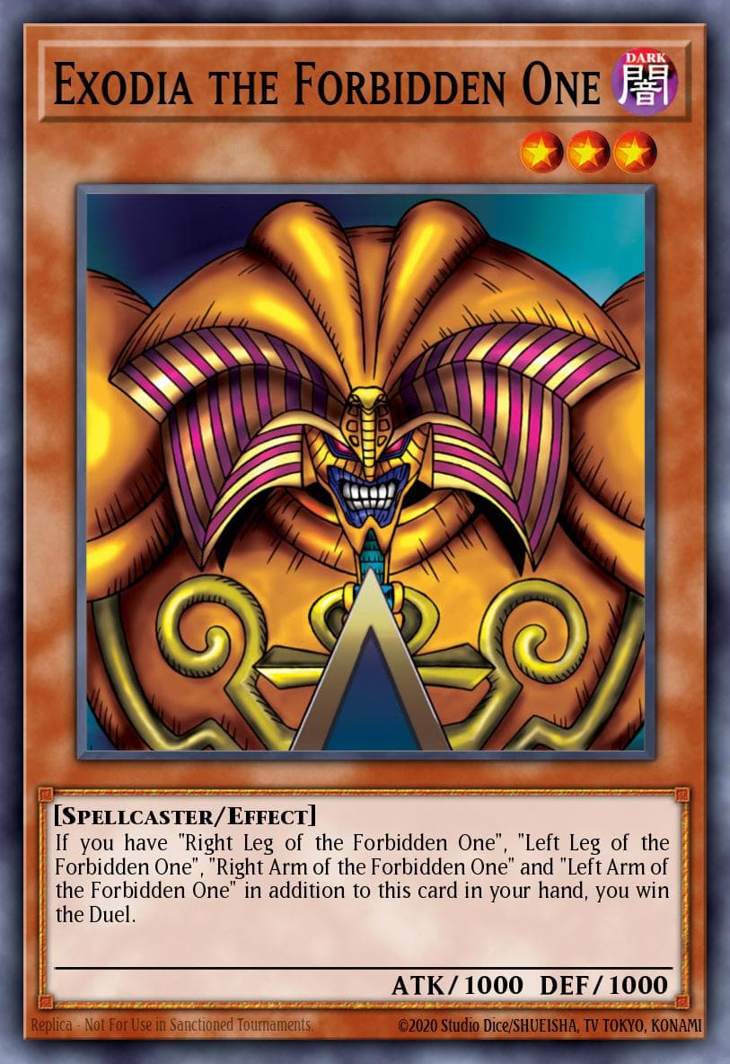 Exodia the Forbidden One (Unlimited)
