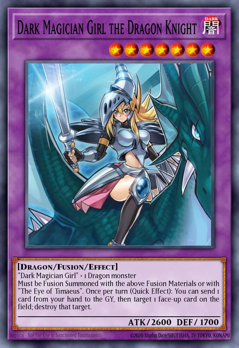 Dark Magician Girl the Dragon Knight (1st Edition)