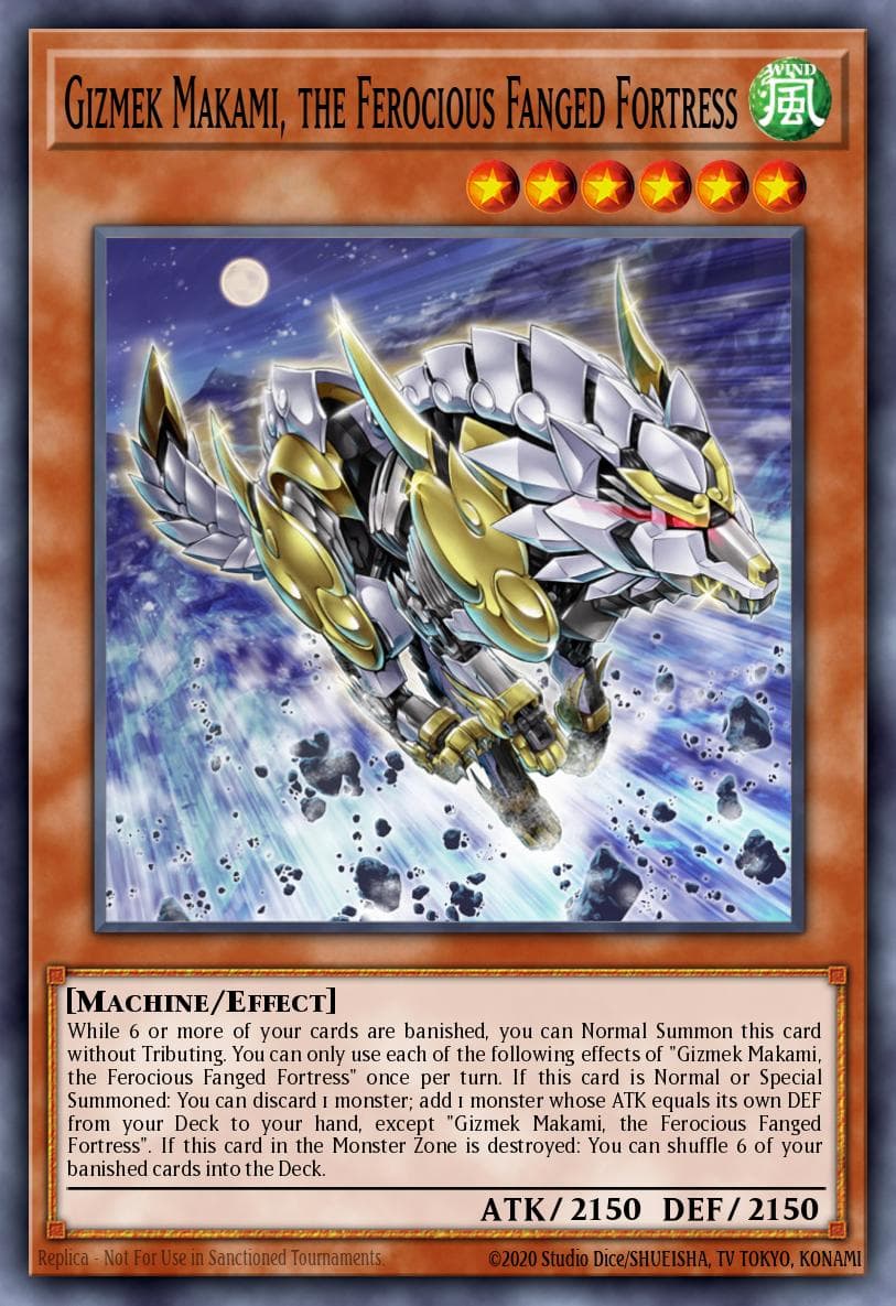 Gizmek Makami, the Ferocious Fanged Fortress (1st Edition)