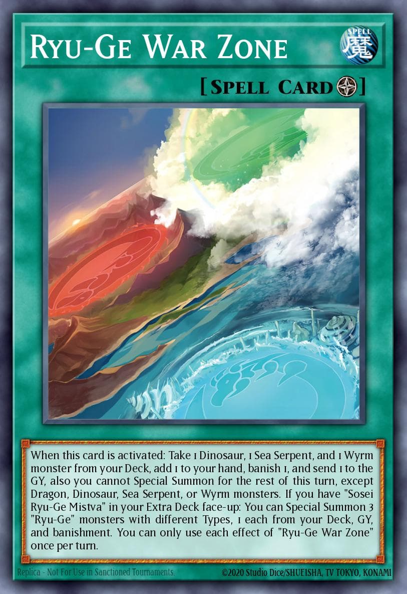 Ryu-Ge War Zone (1st Edition)