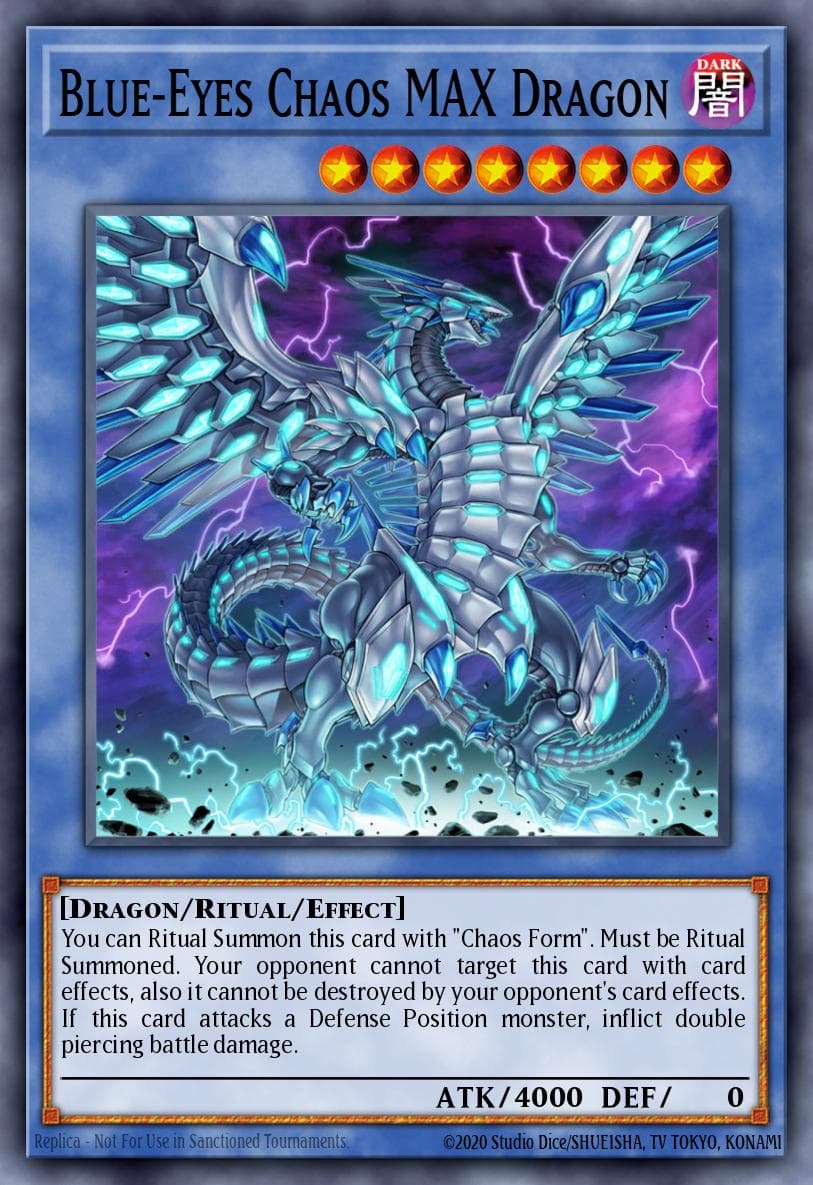 Blue-Eyes Chaos MAX Dragon (Unlimited)