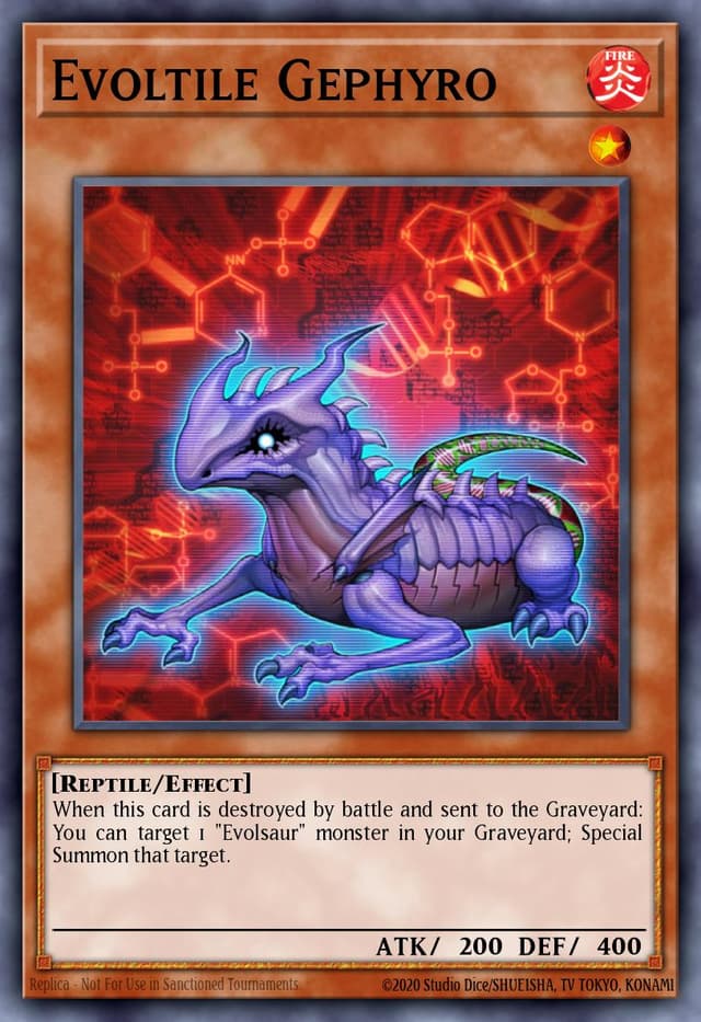 Evoltile Gephyro (1st Edition)