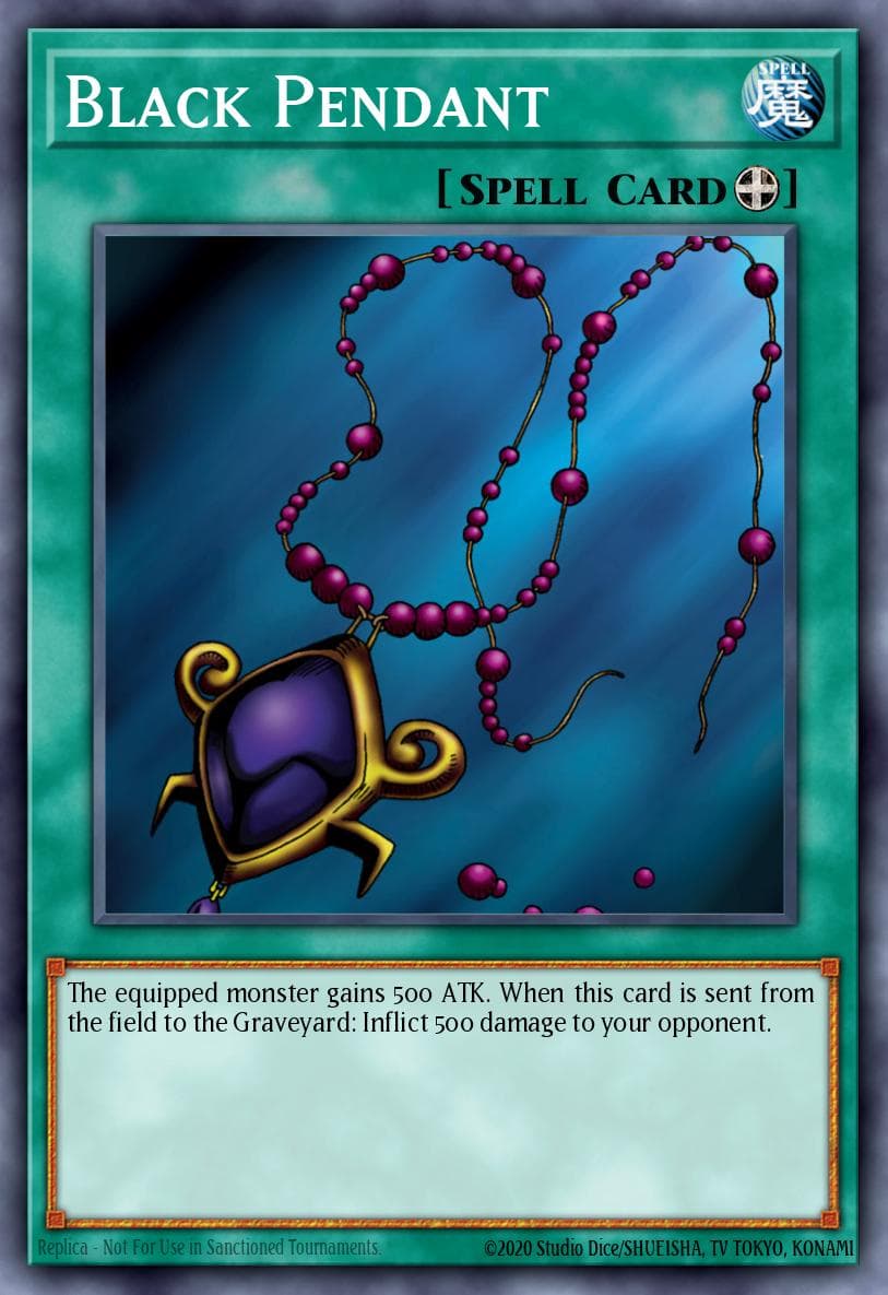 Black Pendant (Unlimited)