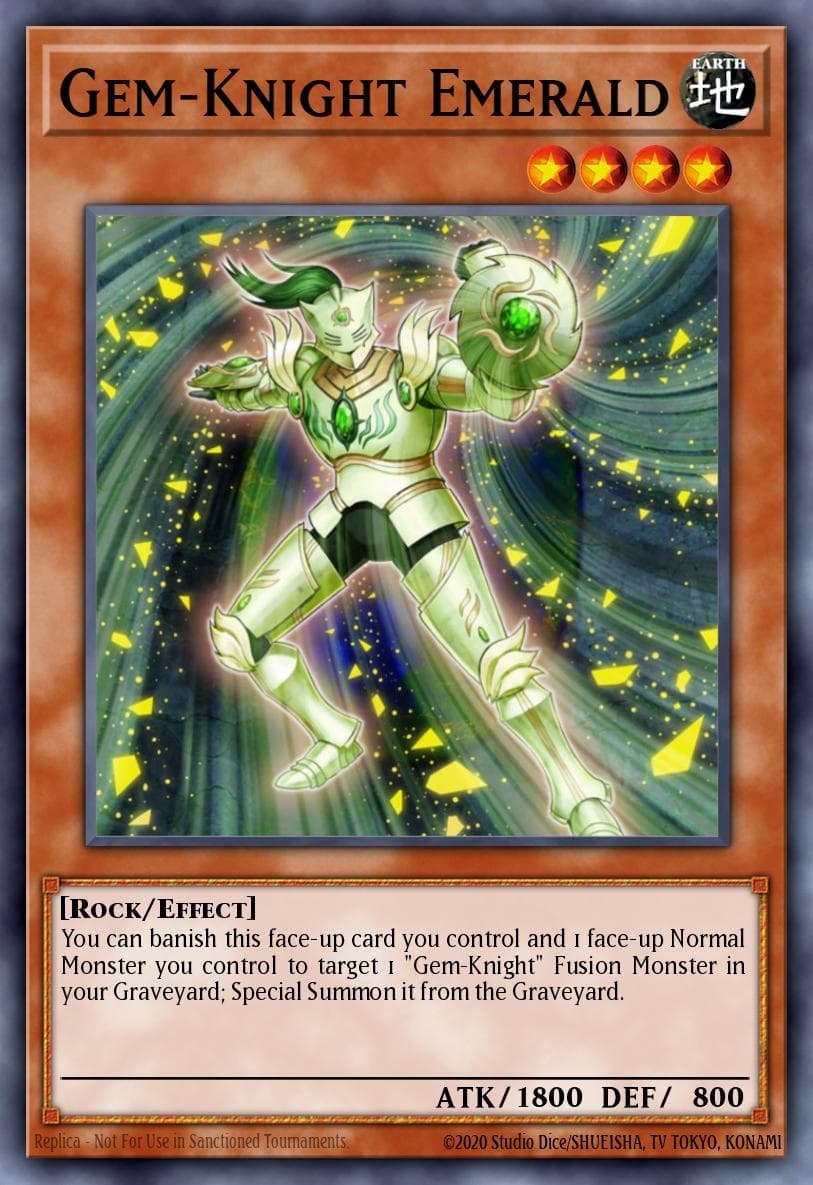 Gem-Knight Emerald (1st Edition)