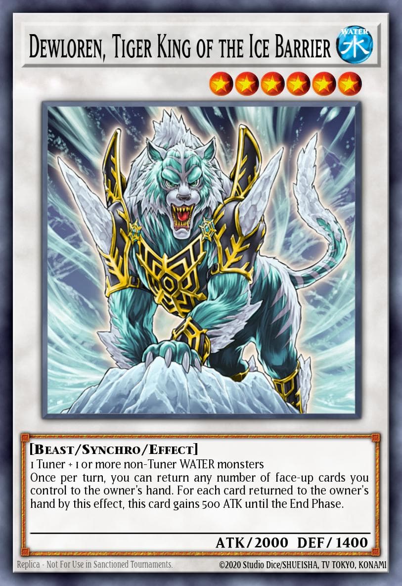 Dewloren, Tiger King of the Ice Barrier (1st Edition)