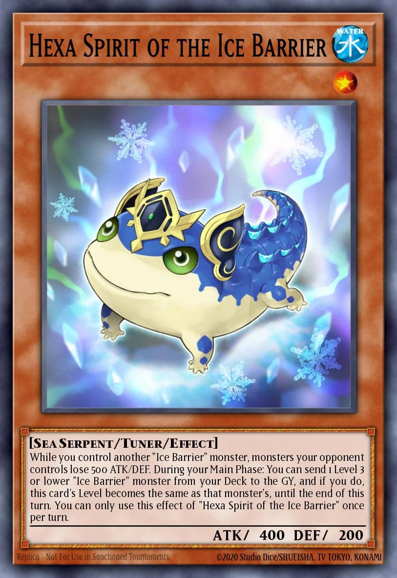 Hexa Spirit of the Ice Barrier (1st Edition)