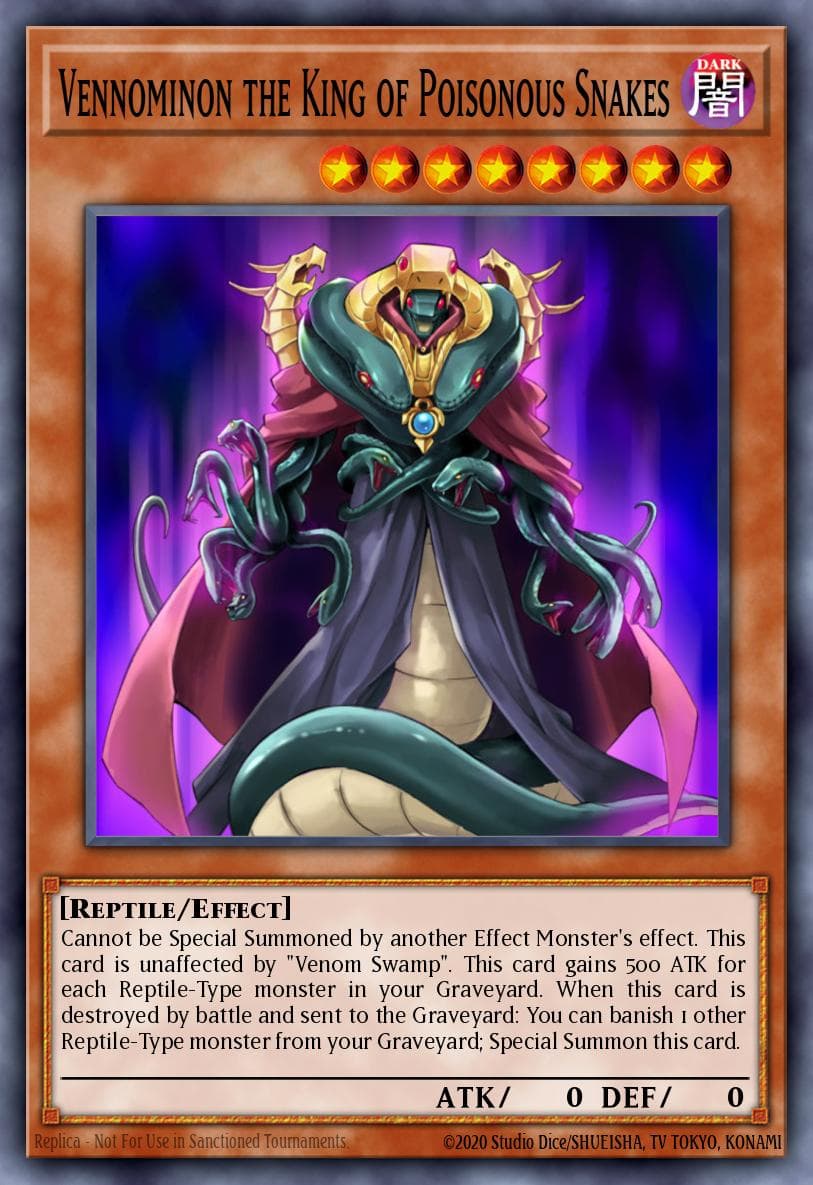 Vennominon the King of Poisonous Snakes (1st Edition)