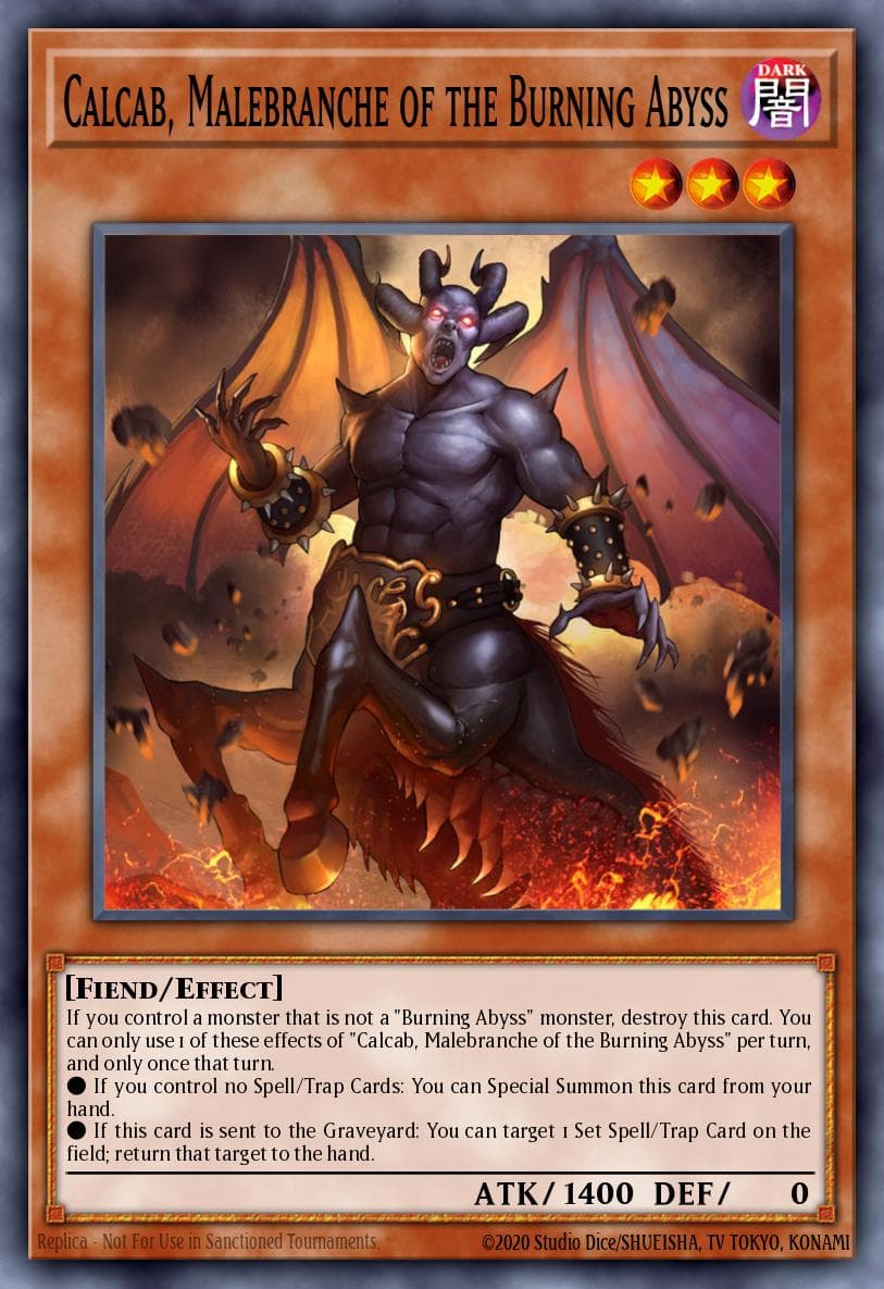 Calcab, Malebranche of the Burning Abyss (1st Edition)