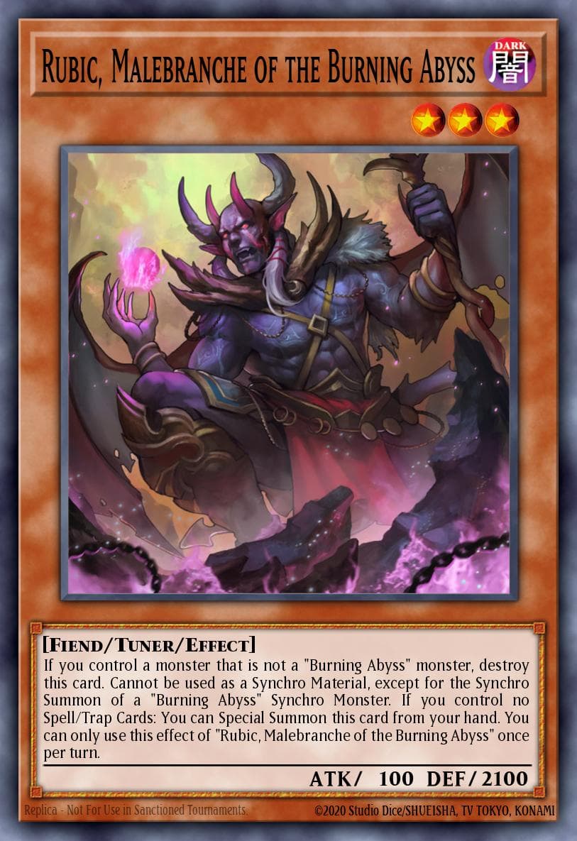 Rubic, Malebranche of the Burning Abyss (1st Edition)