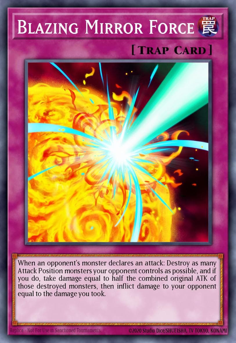 Blazing Mirror Force (1st Edition)