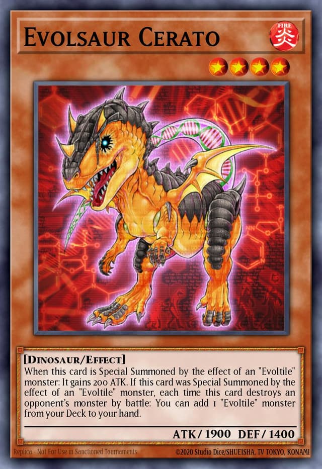 Evolsaur Cerato (1st Edition)