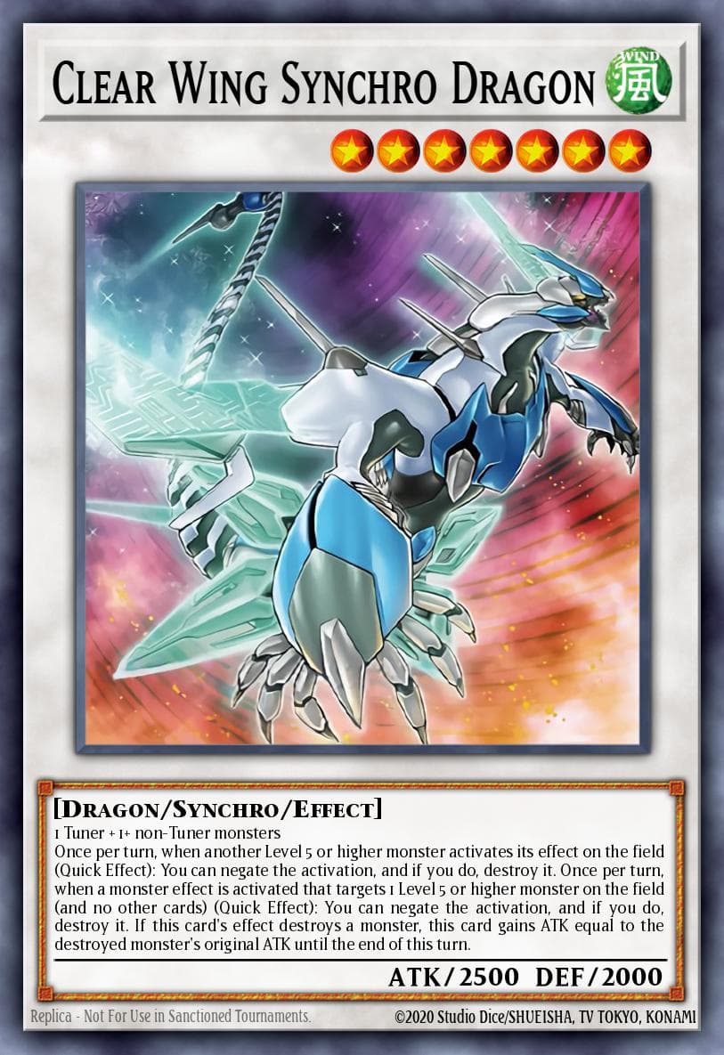 Clear Wing Synchro Dragon (Unlimited)