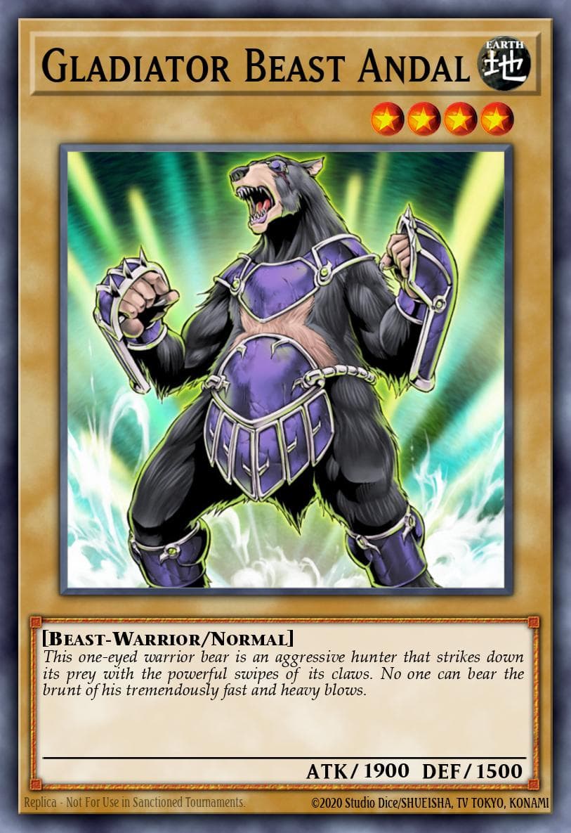 Gladiator Beast Andal (1st Edition)